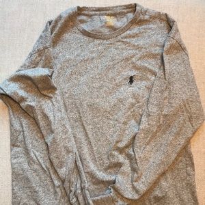 Men’s Polo Ralph Lauren longsleeve tee size S gray